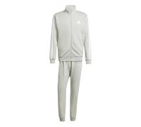 Tuta Intera Completa Full Tracksuit UOMO Adidas Basic 3-S Fleece Wonder Silver