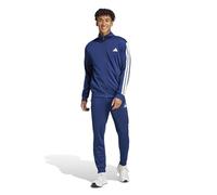 adidas Uomo Sportswear Basic 3 Stripes Tricot Track Suit, Dark Blue, L Long