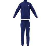 adidas Homme SPORTSWEAR BASIC 3 STRIPES TRICOT TRACKSUIT, semi lucid blue/white, XL