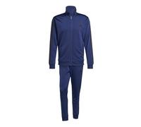 Adidas Tuta sportiva Basic 3-Stripes Tricot Track Suit Dark Blue/Black da Uomo M Blu