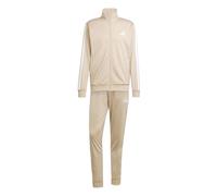 adidas Uomo SPORTSWEAR BASIC 3 STRIPES TRICOT TRACKSUIT, magic beige/white, L