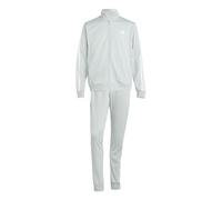 adidas Uomo Sportswear Basic 3 Stripes Tricot Tracksuit, Tuta da Allenamento, Grigio (Wonder Silver), S