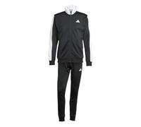 Tuta adidas Sportswear Basic Tricot Colorblock nero bianco - M