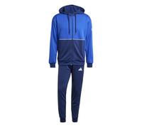 adidas Uomo SPORTSWEAR COLORBLOCK DOUBLEKNIT TRACKSUIT, team royal blue/dark blue, L Tall