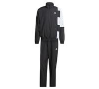 adidas Uomo Sportswear Colorblock Track Suit, Black/White, L