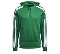 adidas Uomo Squadra 21 Hoodie Team Green / White, S