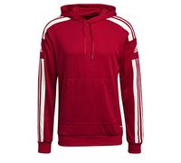 adidas Uomo Squadra 21 Hoodie Team Power Red / White, M Extra Tall
