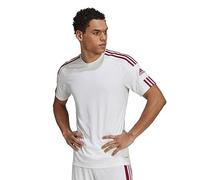 adidas Uomo Squadra 21 Jersey, White / Team Power Red, XL