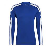adidas Uomo Squadra 21 Long Sleeve Jersey, Royal Blue/White, S