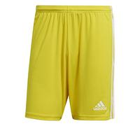 adidas Uomo Squadra 21 Shorts, Team Yellow / White, S