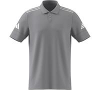 adidas Uomo SQUADRA25 Cotton Polo, Team Light Grey/White, 4XL Tall