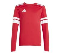 adidas Uomo SQUADRA25 Jersey Long Sleeve, Team Power Red 2/White, 3XL