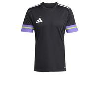 adidas - Football Squadra 25 - Maglia nera / viola rush / giallo semi solar-Nero S