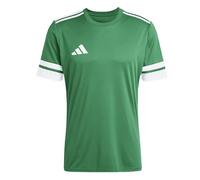 adidas Uomo SQUADRA25 Jersey Short Sleeve, Team Green/White, S