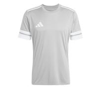 adidas Uomo SQUADRA25 Jersey Short Sleeve, Team Light Grey/White, XL