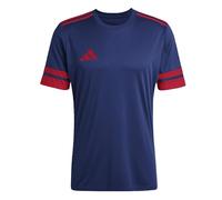 adidas Uomo SQUADRA25 Jersey Short Sleeve, Team Navy Blue 2/Team Power Red 2, S
