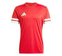 adidas Uomo SQUADRA25 Jersey Short Sleeve, Team Power Red 2 / White, S