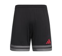 adidas Uomo SQUADRA25 Short, Black/Team Grey Four/Pure Ruby, S