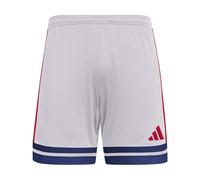 adidas Football - Squadra 25 - Pantaloncini grigi e rossi-Multicolore M