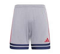adidas Football - Squadra 25 - Pantaloncini grigi e rossi-Multicolore XS