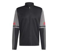 adidas Uomo Squadra25 Training Top, Maglia di Tuta, Multicolore (Black/Team Grey Four/Pure Ruby), L