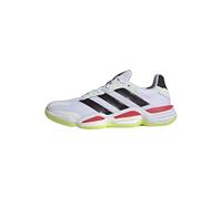 adidas Uomo Stabil 16 Indoor Shoes, Cloud White/Aurora Met. / Aurora Plum, 42 EU