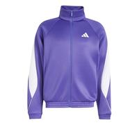 adidas Uomo Stadium Tracktop Sweatshirt, Pure Purple, XS