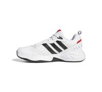adidas Uomo Strutter Shoes, Cloud White / Core Black / Active Red, 42 2/3 EU