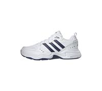 adidas Uomo Strutter Shoes, Cloud White Dark Blue Matte Silver, 49 1/3 EU
