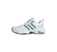 adidas Uomo Strutter Shoes, Ftwr White Pure Teal Core Black, 36 2/3 EU