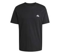 adidas Uomo Summer Slide Trim Graphic Shirt, Black, XXL