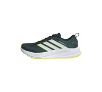 adidas Uomo Supernova Ease 2 Running Shoes, Aurora Ivy/Lucid Lemon/Collegiate Green, 44 2/3 EU