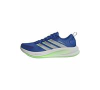 adidas Uomo Supernova Ease 2 Running Shoes, Blue/Silver Met./Lime Burst, 42 2/3 EU