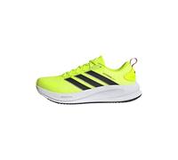 adidas Uomo Supernova Ease 2 Running Shoes, Lucid Lemon/Core Black/Lucid Red, 45 1/3 EU