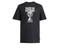 adidas Uomo Taste of Victory Cake Graphic Shirt, Black, XL