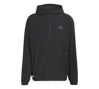 adidas Uomo Tech Essentials Workout Tracktop Sweatshirt, Black, S
