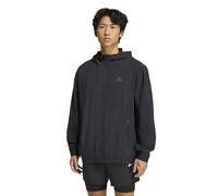 adidas Uomo Tech Essentials Workout Tracktop Sweatshirt, Black, XL