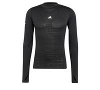 adidas Tech-Fit CLD RDY Manica Lunga Uomini in nero, Taglia: L