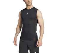Adidas Techfit Compression Training Sleeveless T-shirt Nero L / Regular Uomo