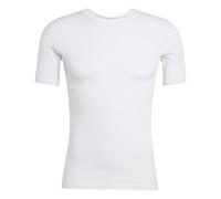 adidas Uomo Techfit Short Sleeve Men Shirt, White, S