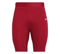 Adidas Techfit Short Leggings Rosso S Uomo