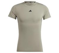 adidas Uomo Techfit Training Tee, silver pebble, M
