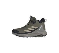 adidas Uomo Terrex Anylander Mid Rain.RDY Hiking Shoes, Olive Strata/Wonder Beige/Core Black, 45 1/3 EU