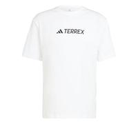 adidas Uomo Terrex Classic Logo T-Shirt, White, S