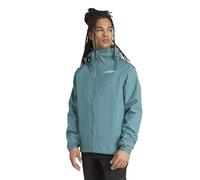 adidas Uomo Terrex Multi 2 Layer RAIN.RDY Jacket, preloved teal, L