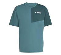 adidas Uomo Terrex Multi Climacool T-Shirt, Mystery Green, M