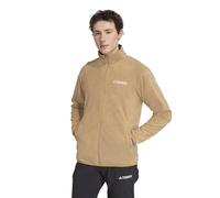 adidas Uomo Terrex Multi Essentials Full Zip Fleece Jacket, Cardboard, M