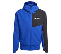 adidas Uomo Terrex Multi Soft shell Jacket, Semi Lucid Blue/Black, XXL