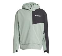adidas Uomo Terrex Multi Soft shell Jacket, silver green/black, M