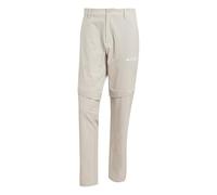 adidas Uomo Terrex Multi Zip off Pants, Wonder Beige, 36 Short